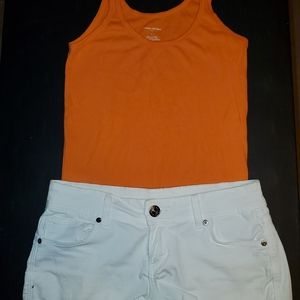 Banana Republic Orange Tank Top
